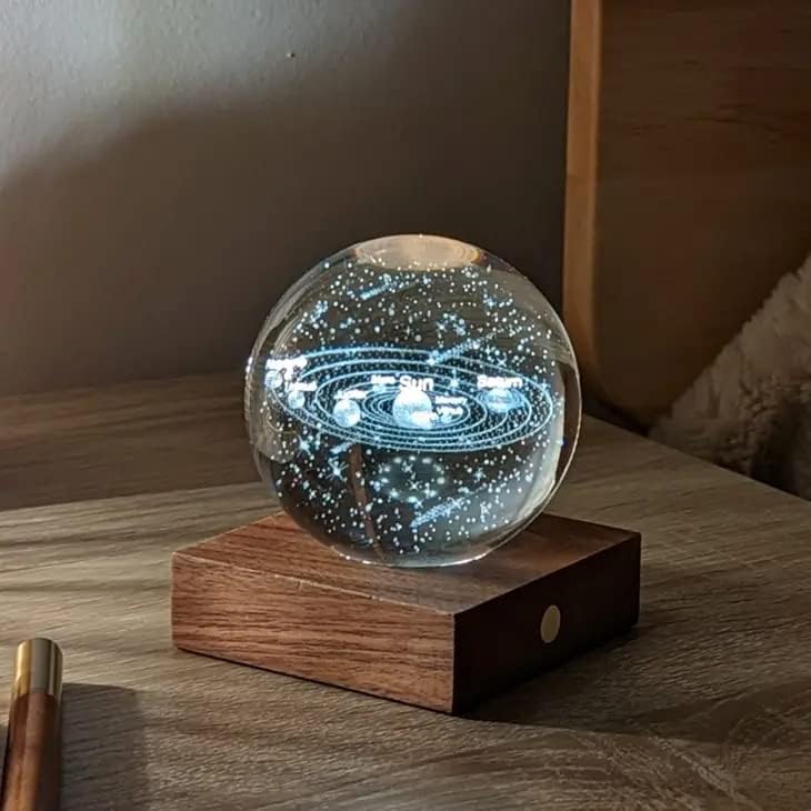 Amber Crystal Light Solar System