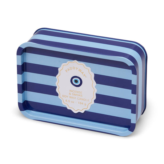A Dopo Eye Printed Tin Candle