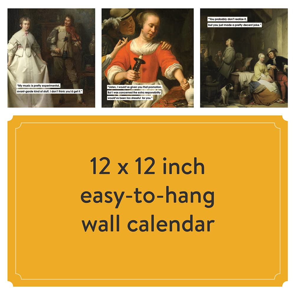 Men to Avoid in Art and Life 2024 Wall Calendar
