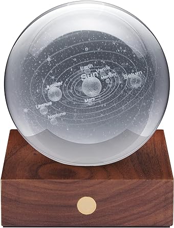 Amber Crystal Light Solar System