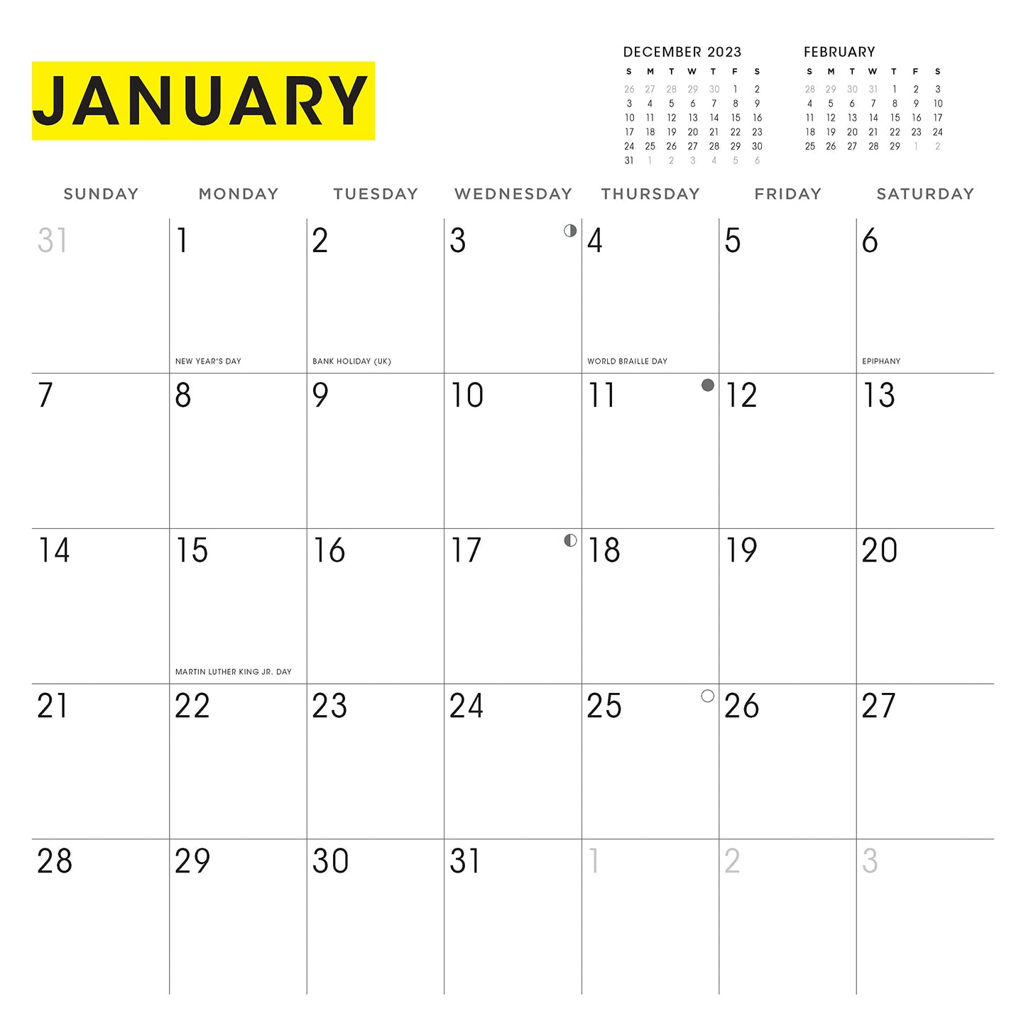 Men to Avoid in Art and Life 2024 Wall Calendar