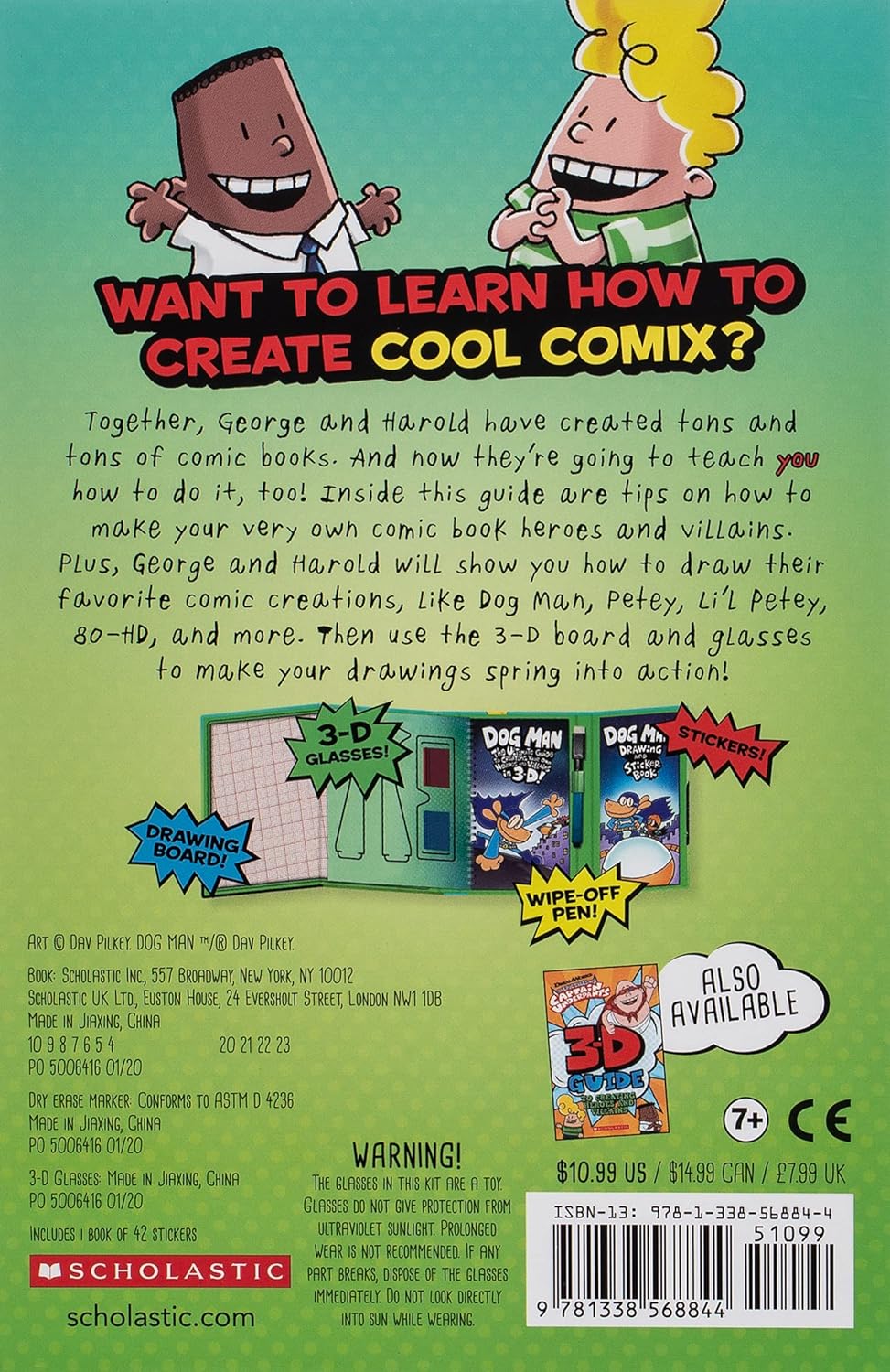 Dog Man: Guide to Creating Comics in 3-D