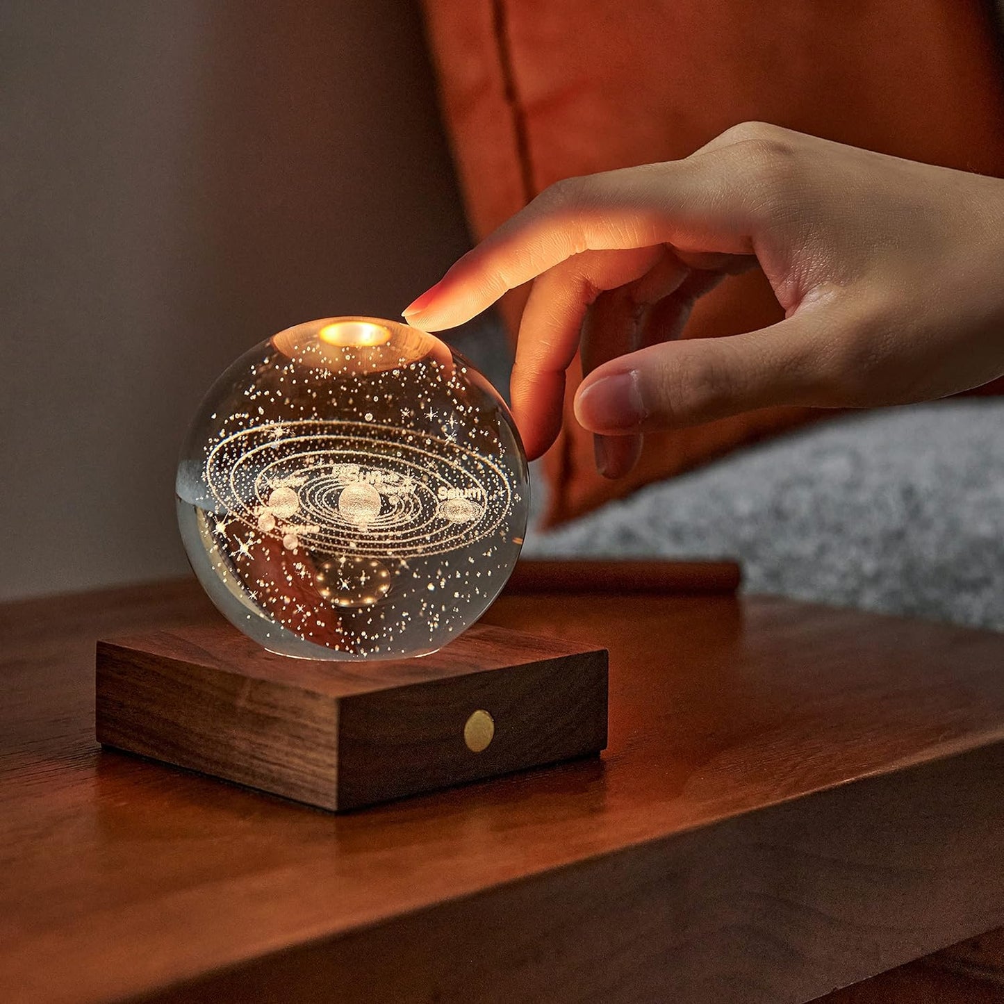 Amber Crystal Light Solar System