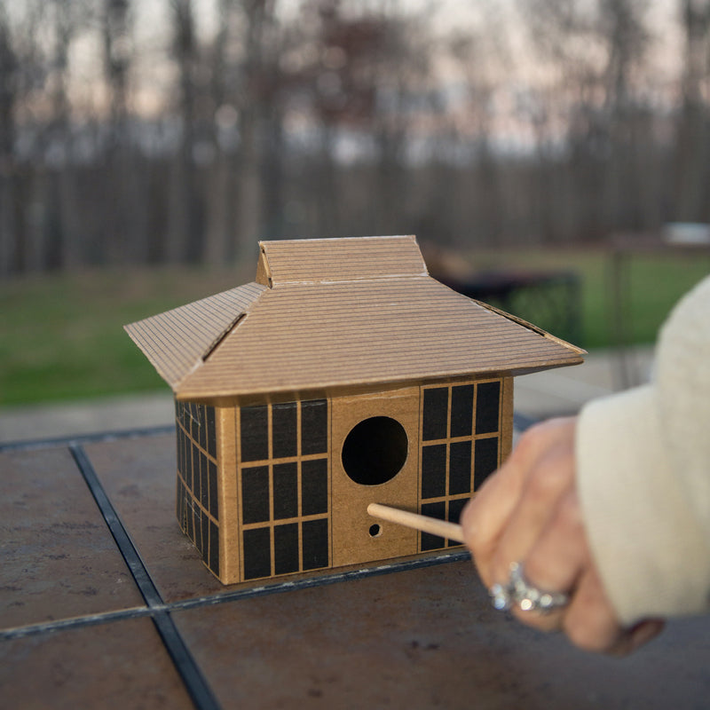 DIY Bird House Japanese Tea House