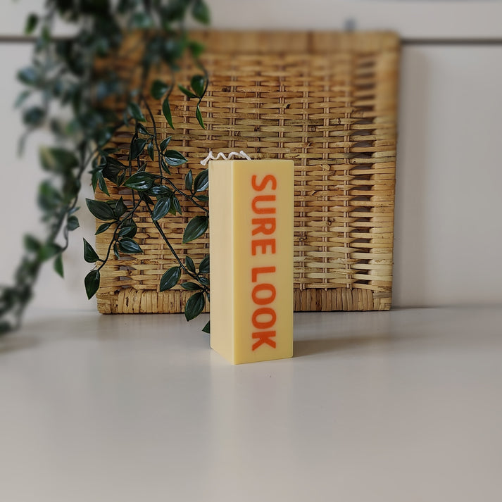 Sure Look Candle Orange