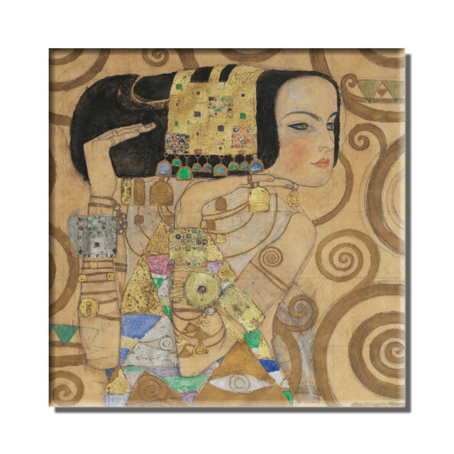 Klimt, Expectation Fridge Magnet