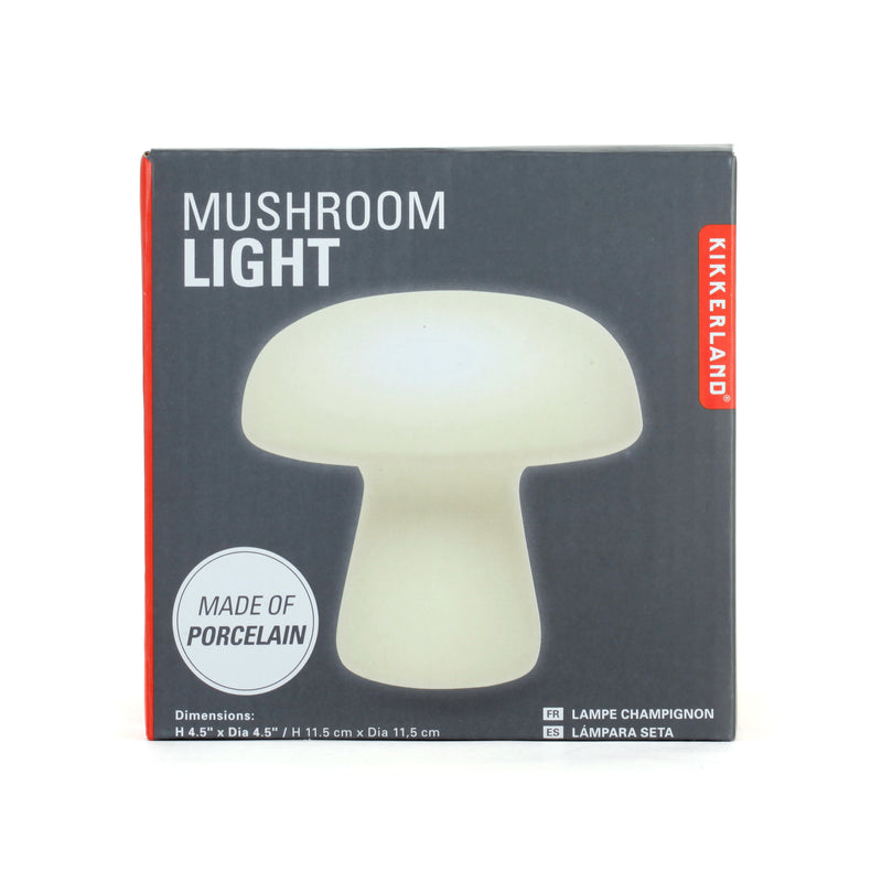 Large Mushroom LED Lamp Night Light, Batteries Included