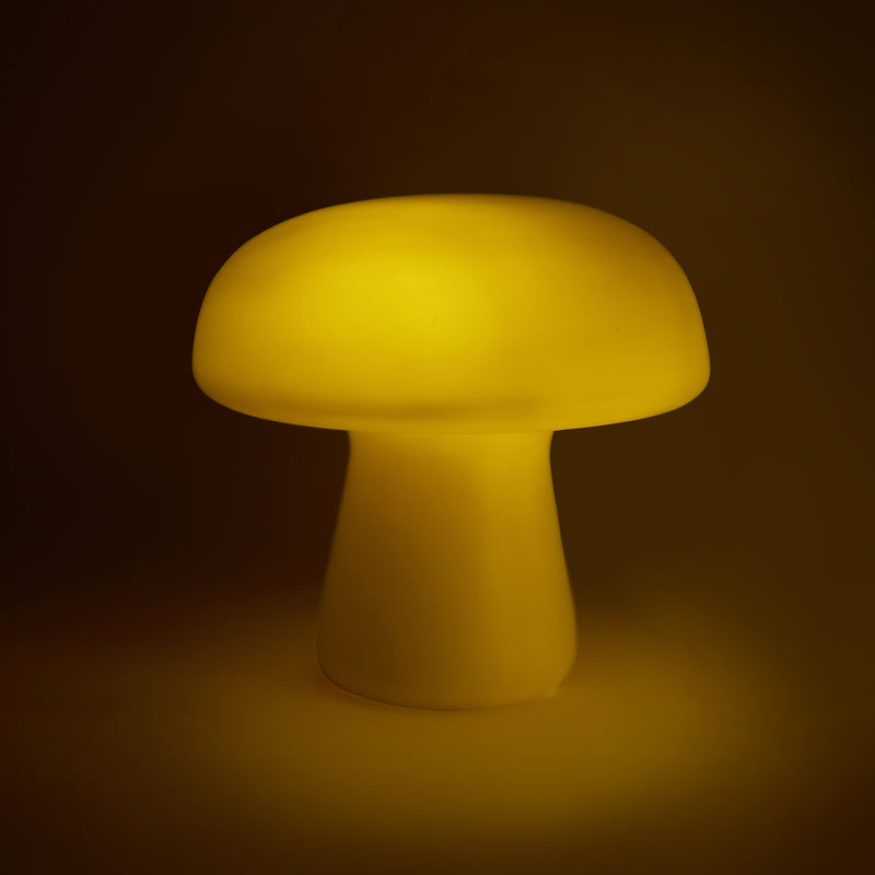 Large Mushroom LED Lamp Night Light, Batteries Included