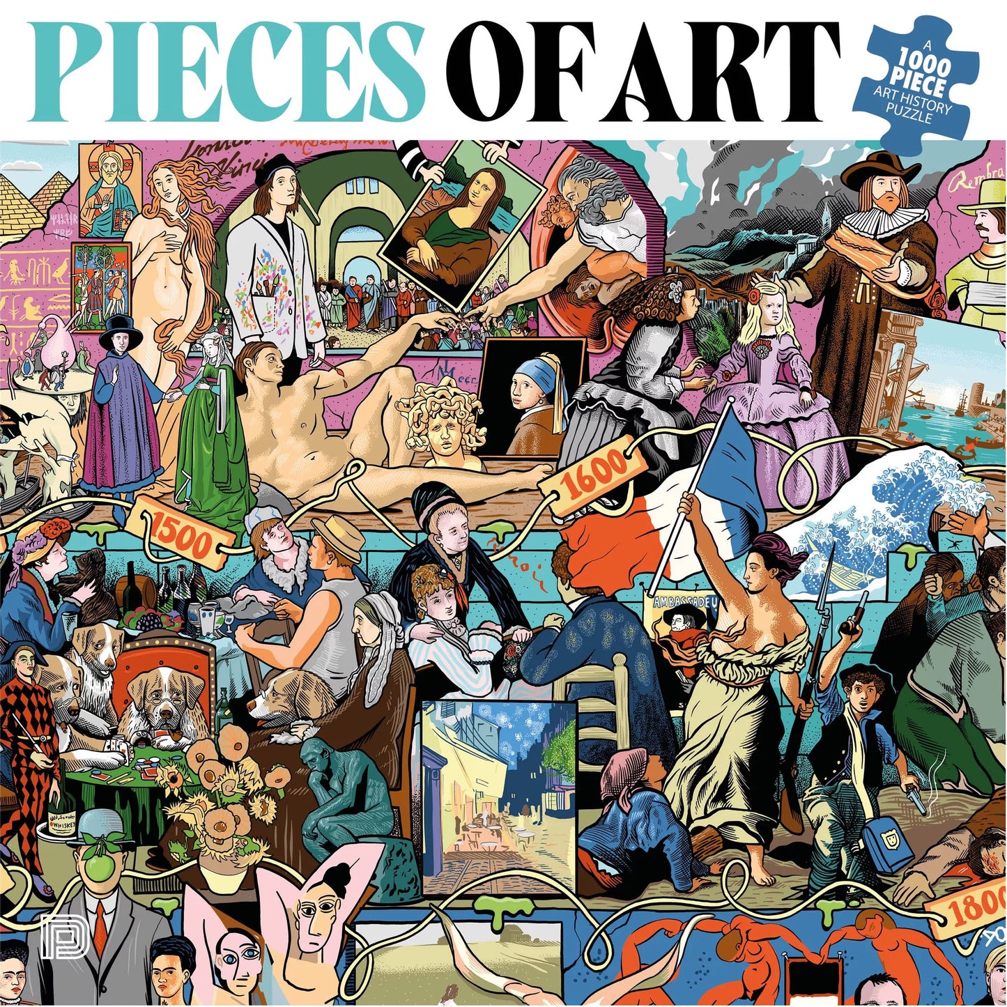 Pieces of Art Jigsaw Puzzle