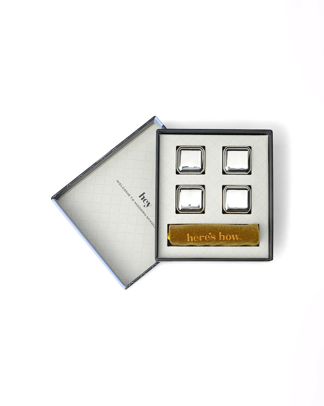 The Ruby Cubes Cocktail Chillers  - Set Of 4