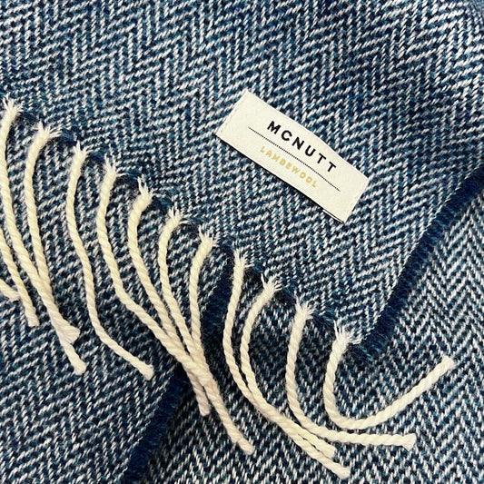 McNutt  Lambswool Spottted Scarf and Tube range