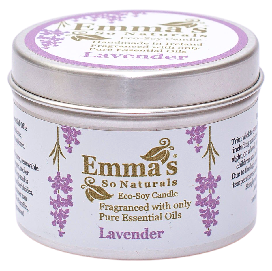 Lavender Natural Candle in Tin
