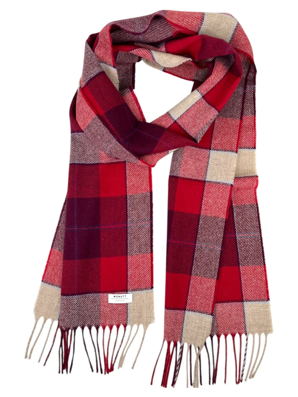 Wildberry Plaid Scarf
