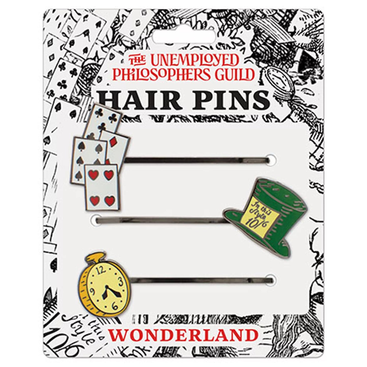 Alice in Wonderland Hair Pins