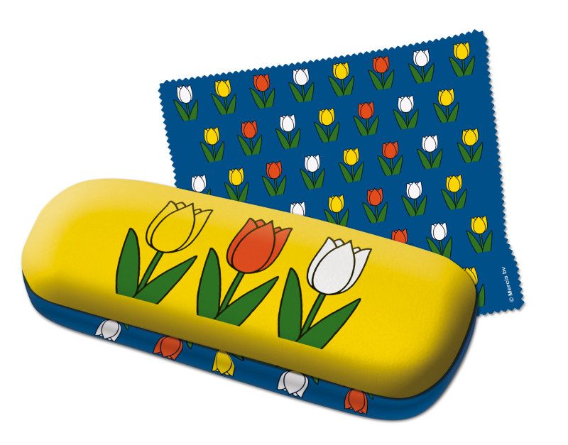 Glasses Case incl. Glasses Cloth: Tulpen, Dick Bruna