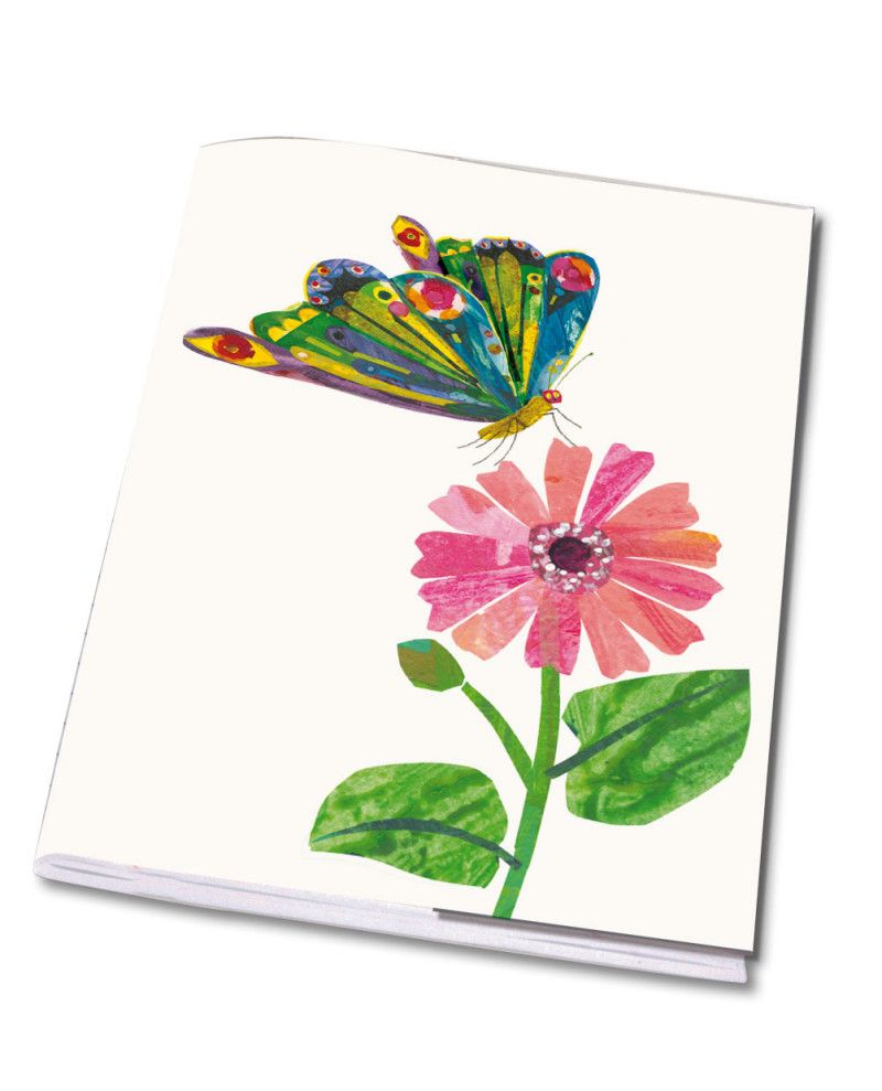 Notebook A5: Flowers, The Very Hungry Caterpillar, Eric Carle
