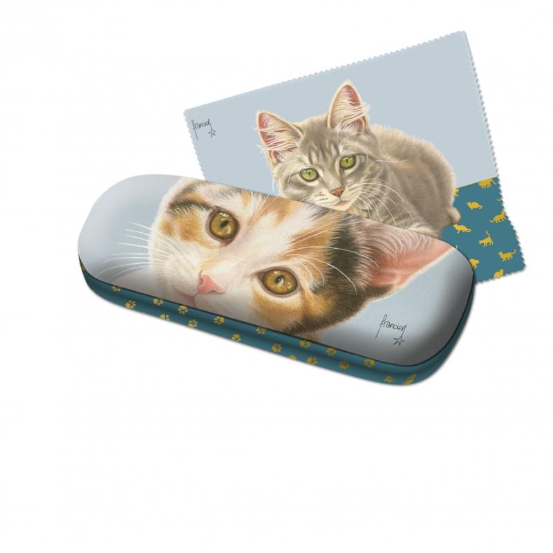 Francien's Kittens Glasses Case