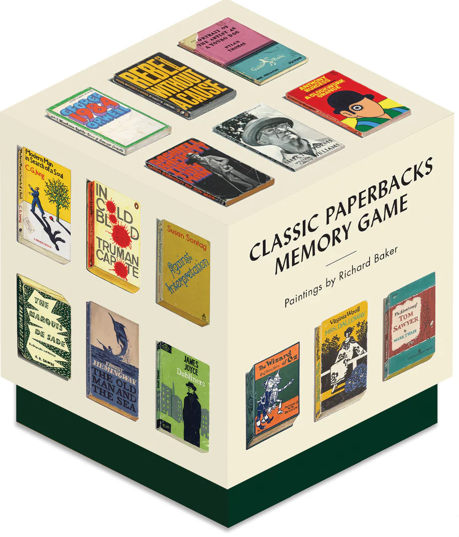 Classic Paperbacks Memory Game