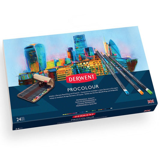 Derwent Procolour Pencil Wrap Set