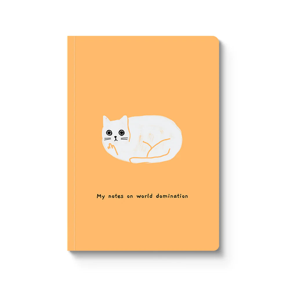 World Domination Paperback Notebook
