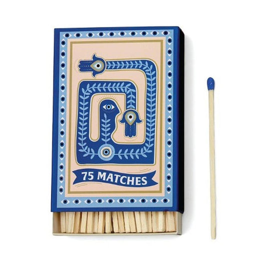 A Dopo Boxed Matches "Eye" Blue ‐ 75 matches