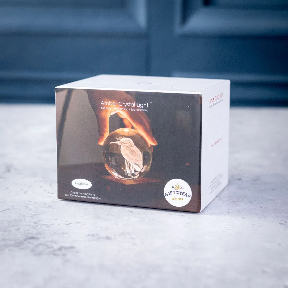 Amber Crystal Light Kingfisher