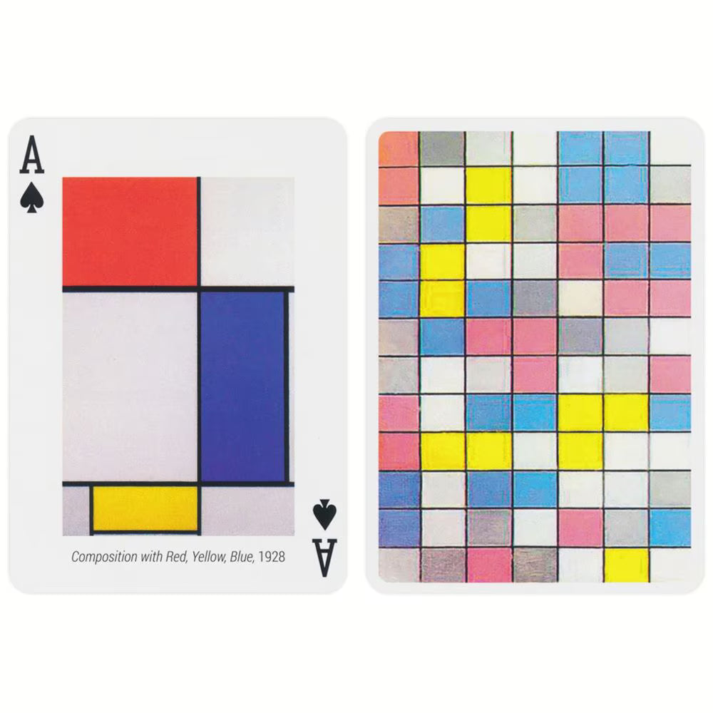 Mondrian Playing Cards