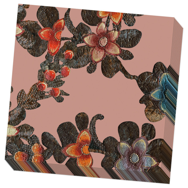 Napkins: Flowers, Kasteel Amerongen