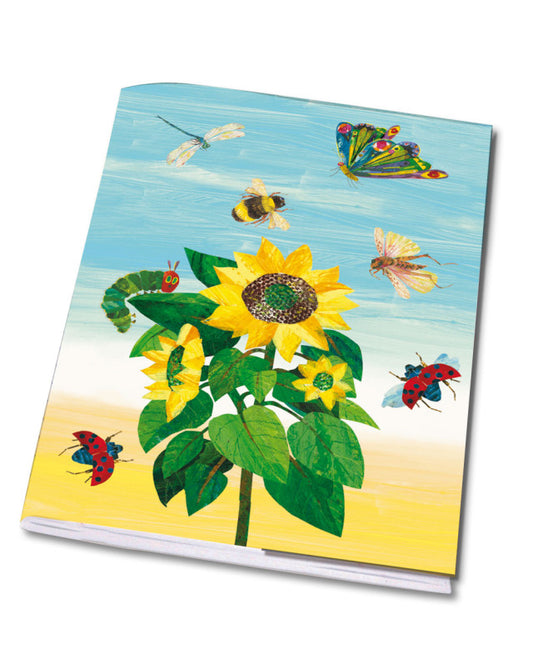 Notebook A5: Nature, The very hungry caterpillar, Eric Carle