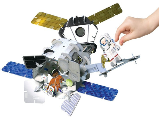 Playpress Space Station Build and Play Set - age 5+