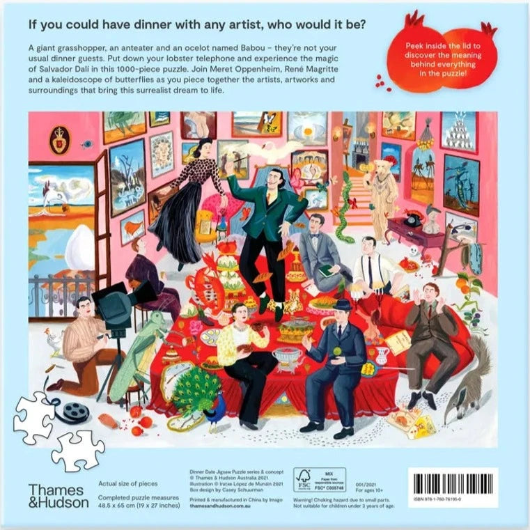 Dinner With Dalí - Puzzle 1000 pieces