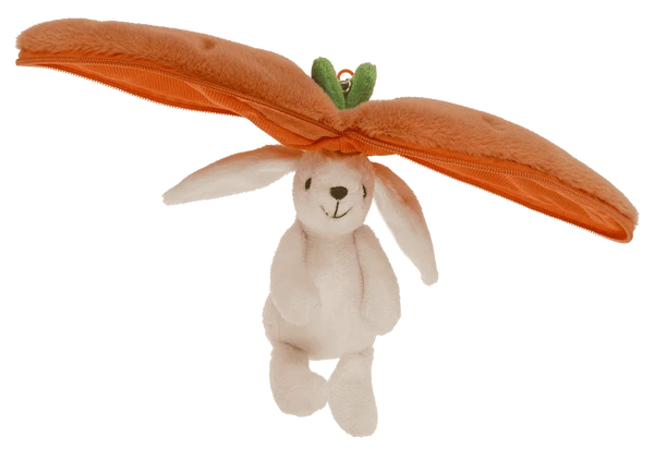 Keyring Plush Folding rabbit