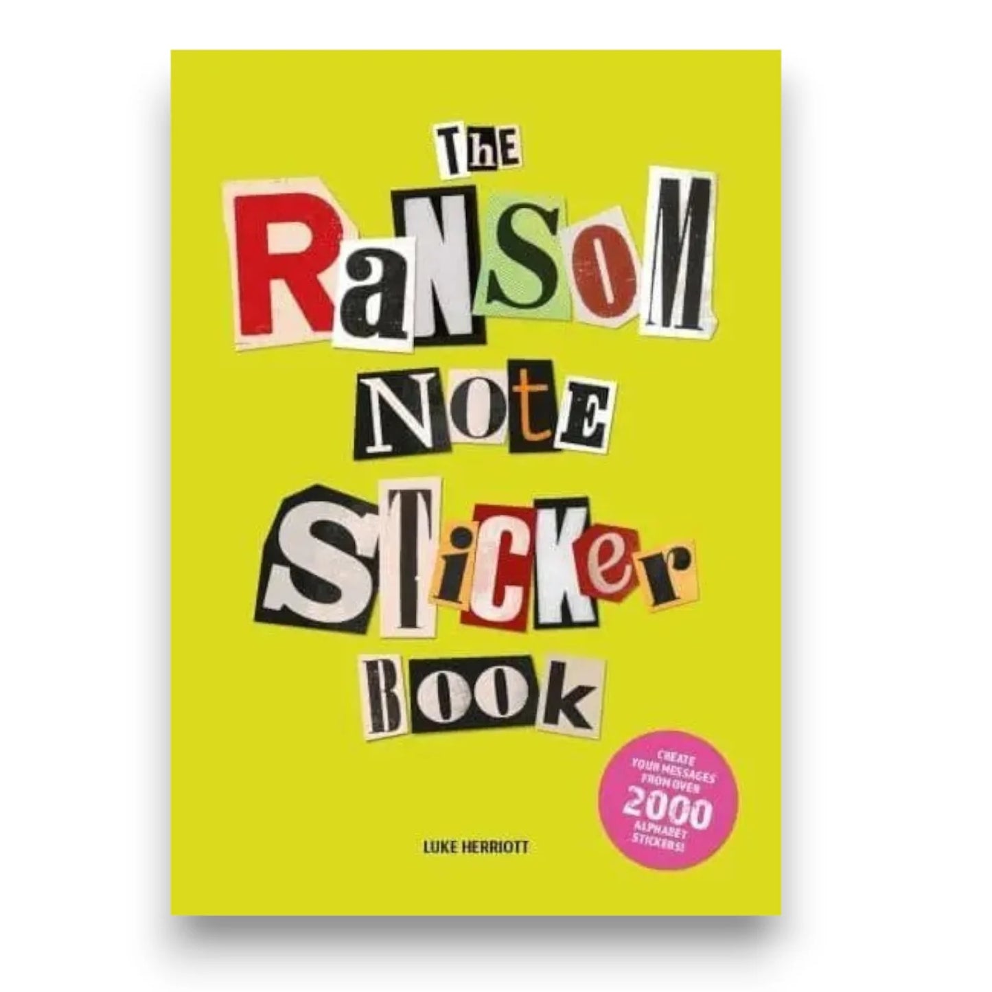 The Ransom Note Sticker Book