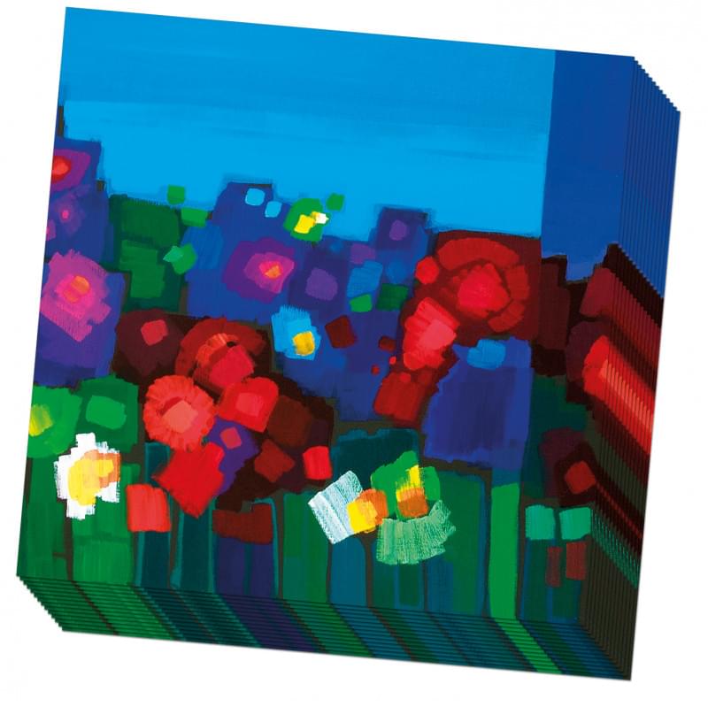 Napkins: Eleven Flowers, Ton Schulten