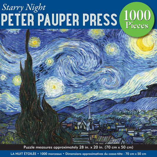 Peter Pauper Press Starry Night 1000 Piece Jigsaw Puzzle
