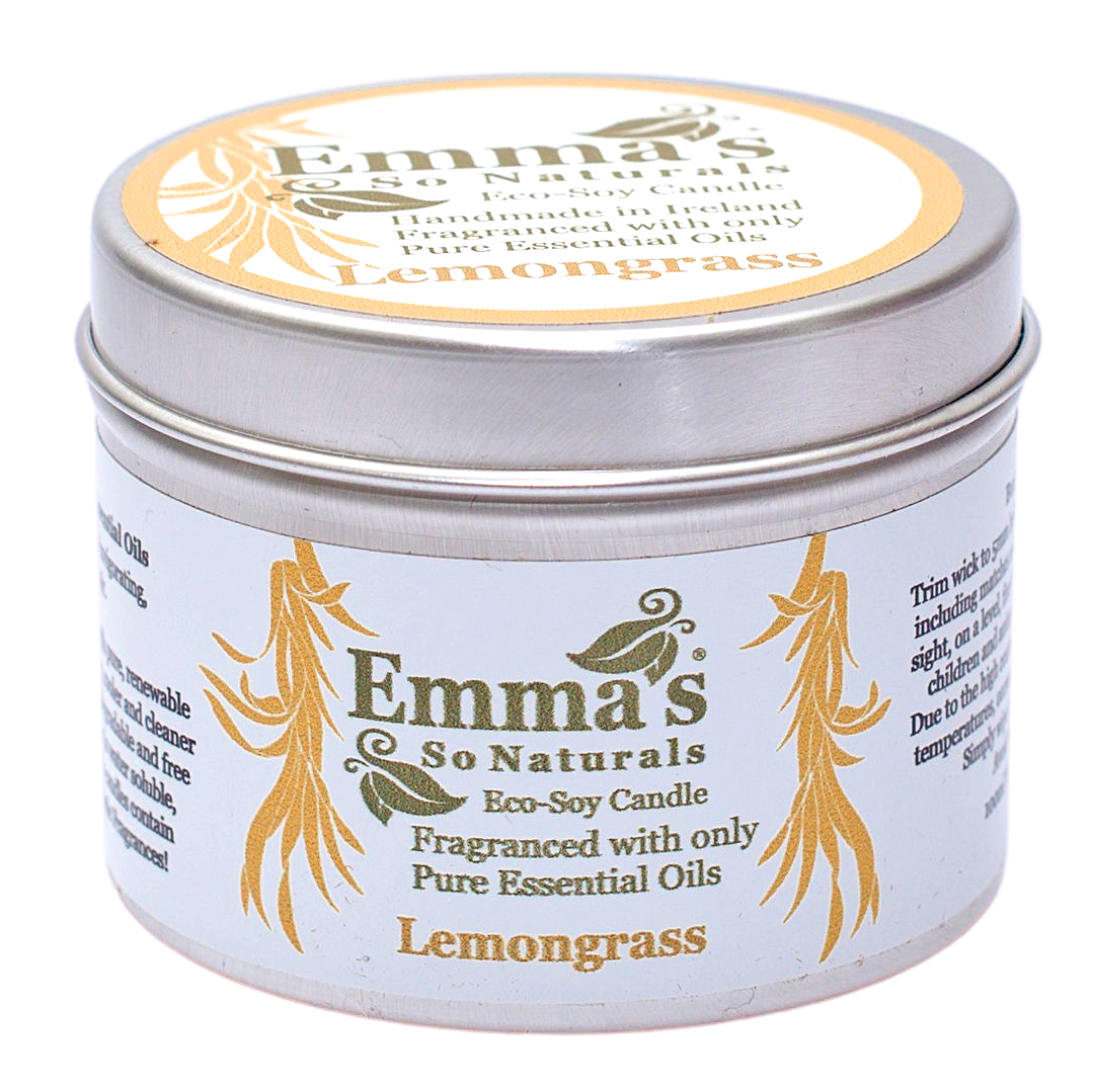 Lemongrass Natural Candle in Tin
