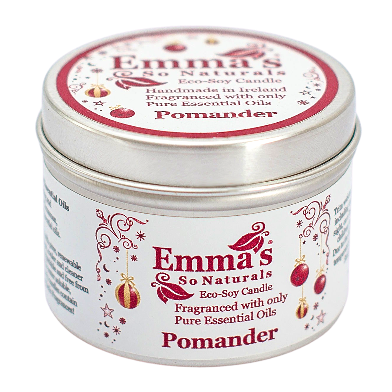 Pomander *Seasonal Natural Candle in Tin