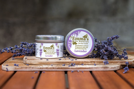 Lavender Natural Candle in Tin
