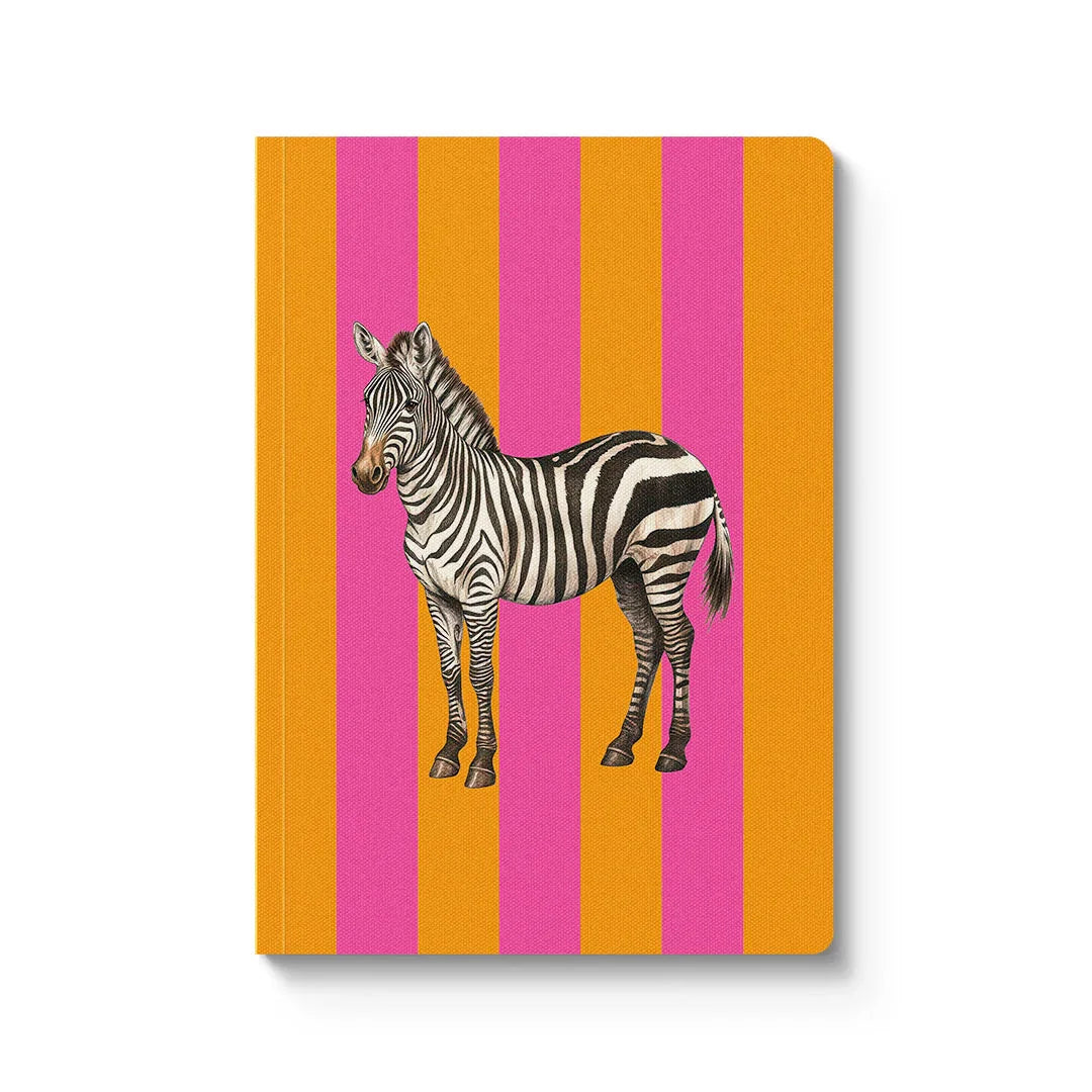 Striped Zebra Premium Notebook