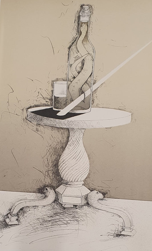 Michael Farrell, Serpent in a Bottle (1980)