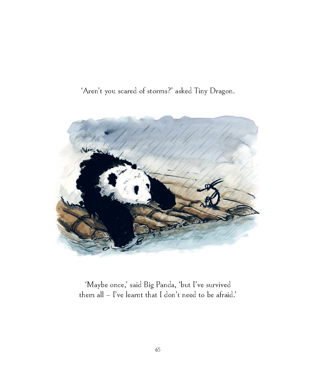 The Journey: A Big Panda and Tiny Dragon Adventure