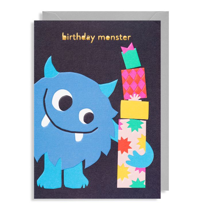Birthday Monster Greeting Card