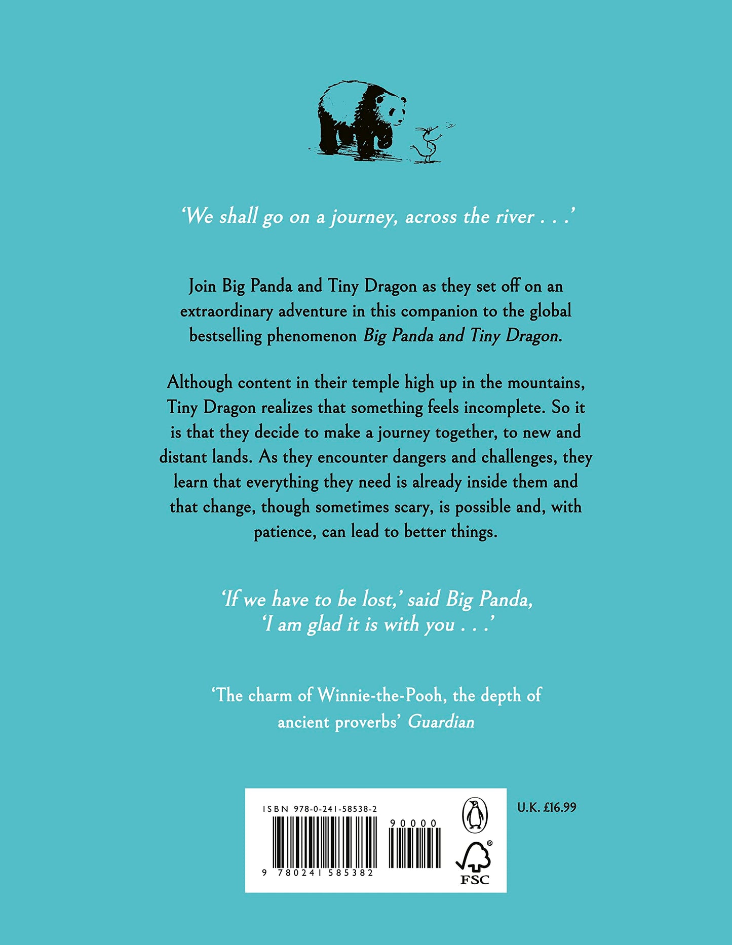 The Journey: A Big Panda and Tiny Dragon Adventure