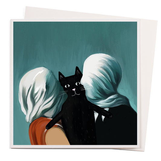 Lovers by Mogritte Greeting Card