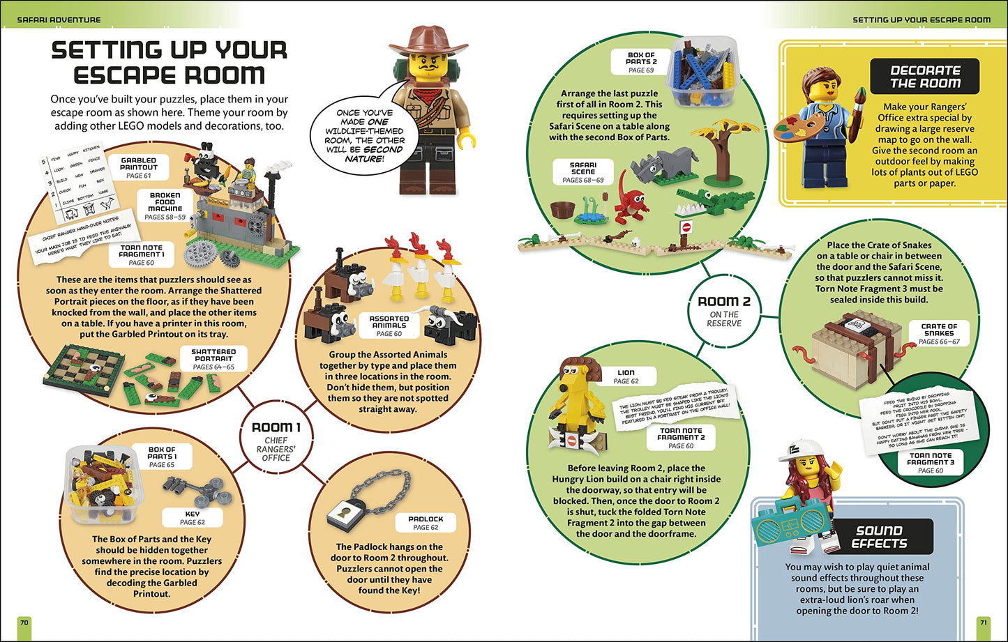 Build Your Own Lego Escape Room