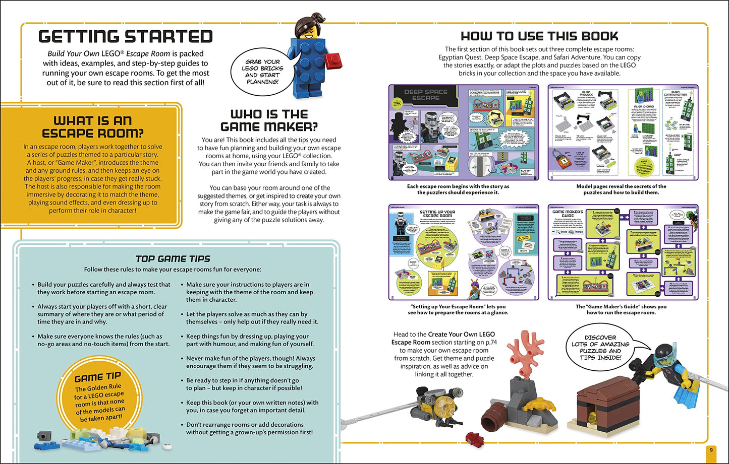 Build Your Own Lego Escape Room