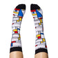 Feet Mondrian Socks