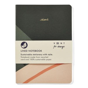 Vent Ideas Notebook A5 Green