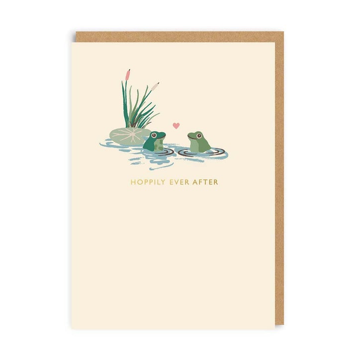 Hoppily Ever After Greeting Card