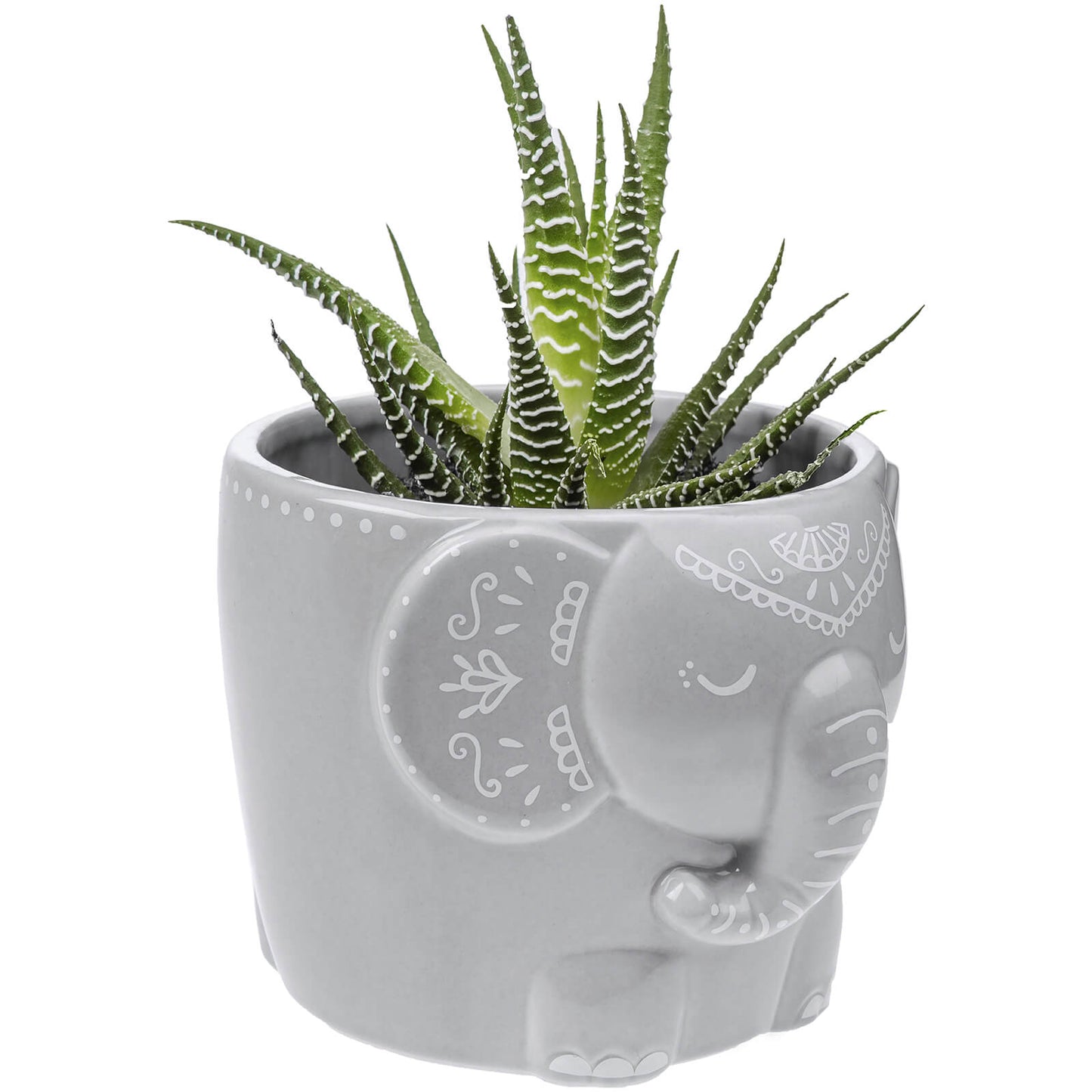 Mandala Elephant Planter